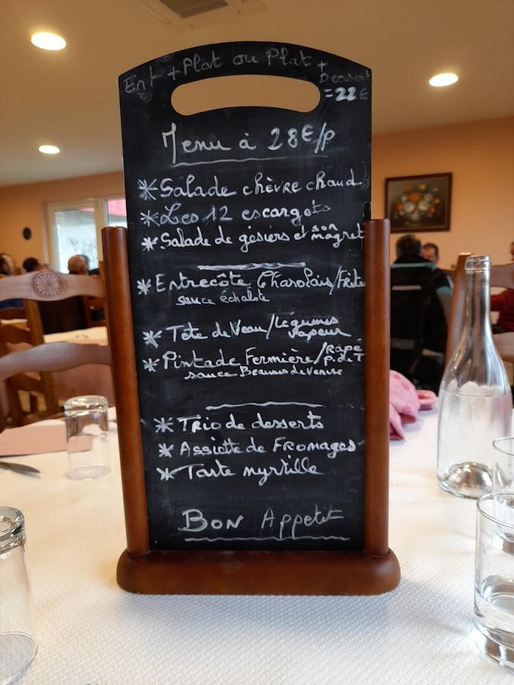Restaurant Le Martigny - Menu Image 1